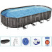 Bestway Bestway Swimming pool garden with accessory kit, oval, 7,32x3,66x1,22 m