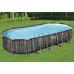 Bestway Bestway Swimming pool garden with accessory kit, oval, 7,32x3,66x1,22 m