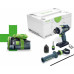 Festool Akumulatorowa Cordless Drill TDC 18/4 I-Basic-5,0 (577052) 1 x Akumulator 5 Ah