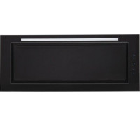 Toflesz LINEA GLASS 60CM Black DO ZABUDOWY 700m3/h