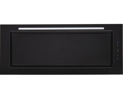 Toflesz LINEA GLASS 60CM Black DO ZABUDOWY 700m3/h