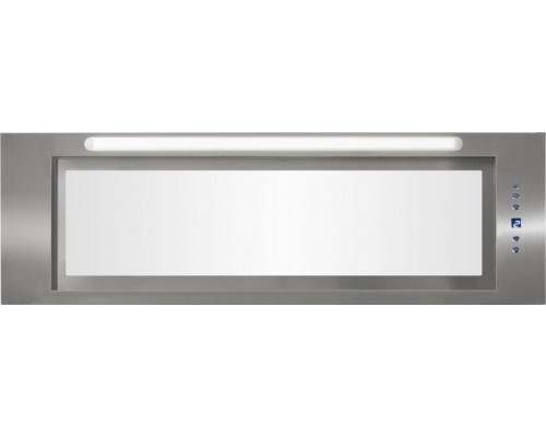 Toflesz TOFLESZ LUMINO 90CM INOX -BIAŁA SZYBA DO ZABUDOWY 850m3/h Użyj kodu 23TOF05 i płać mniej