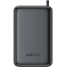 Acefast 20000mAh M4 PD 67W z wbudowanym kablem USB-C black 20000mAh M4 PD 67W z wbudowanym kablem USB-C black