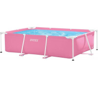 Intex Demontowalny Intex Small Frame Familiar 28266NP Pink 220 x 60 x 150 cm