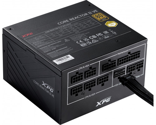 ADATA ADATA XPG zdroj CORE REACTOR II VE 750W, 80+ GOLD, Plně Modularní, ATX 3.1