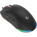 Rampage BLINK gamingowa USB RGB sensor optyczny RGB Czarna 12800 dpi (BLINK-BLACK)