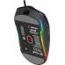 Rampage BLINK gamingowa USB RGB sensor optyczny RGB Czarna 12800 dpi (BLINK-BLACK)