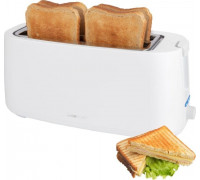 Clatronic Clatronic TA 3802 white 4 slice long slot toaster