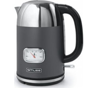 Muse Muse Kettle | MS-020DG | Cordless | 2200 W | 1.7 L | Stainless steel | 360° rotational base | Stainless steel/Black