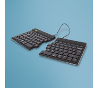 R-GO Tools R-Go Tools Ergonomiczna R-Go Split Break klawiatura, z oprogramowaniem do robienia przerw, QWERTY (UK), Bluetooth, czarna