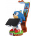 Cable Guys Exquisite Gaming stand na smartfon / controller| Cable Guys Sonic the hedgehog edycja Deluxe plus stand na słuchawki (20 cm)