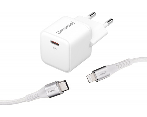 Intenso Intenso Power Adapter 30W, USB-C mit Lightning-Kabel