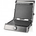 Nedis Nedis KAGR151FSR, Black, Silver, Plastic, Stainless steel, Square, Rotary, Griddle, 290 x 230 mm