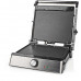 Nedis Nedis KAGR151FSR, Black, Silver, Plastic, Stainless steel, Square, Rotary, Griddle, 290 x 230 mm
