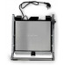 Nedis Nedis KAGR151FSR, Black, Silver, Plastic, Stainless steel, Square, Rotary, Griddle, 290 x 230 mm