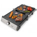 Nedis Nedis KAGR151FSR, Black, Silver, Plastic, Stainless steel, Square, Rotary, Griddle, 290 x 230 mm