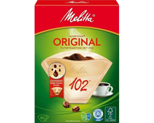 Melitta Melitta coffee filters 102 - 80 pc(s)