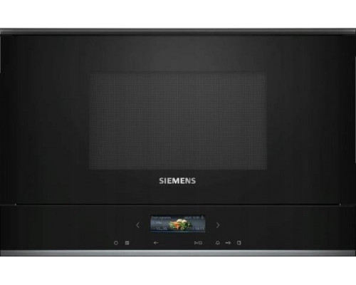 Siemens Siemens iQ700 BF722L1B1, Built-in, Solo microwave, 21 L, 900 W, Touch, Black