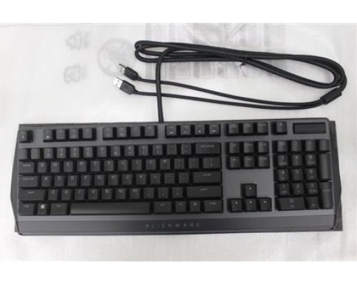 Dell SALE OUT. Dell Alienware Gaming Keyboard AW510K English Numeric keypad Wired Mechanical Gaming Keyboard RGB LED light EN USB US