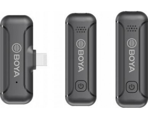 Boya Boya BY-WM3T2-U1 - 2.4G Mini Wireless Microphone - for iOS devices 1+2