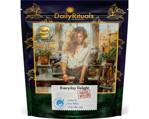 Blue Orca Coffee Kawa Ziarnista DAILY RITUALS EverydayDelight Świeżo Palona 100% ARABICA