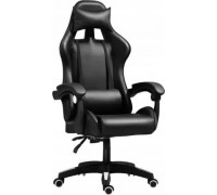 ExtraLink EXTRALINK GAMING FOTEL GAMINGOWY BIUROWY OBROTOWY KUBEŁKOWY Black G-524