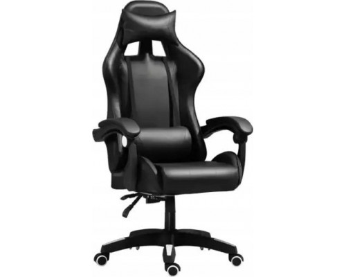 ExtraLink EXTRALINK GAMING FOTEL GAMINGOWY BIUROWY OBROTOWY KUBEŁKOWY Black G-524