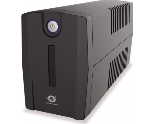 UPS Conceptronic Conceptronic ZEUS07ES charger UPS Technologia line-interactive 1 kVA 600 W 2 x gniazdo sieciowe