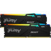 Kingston Fury Beast RGB, DDR5, 16 GB, 6000MHz, CL30 (KF560C30BBEAK2-16)