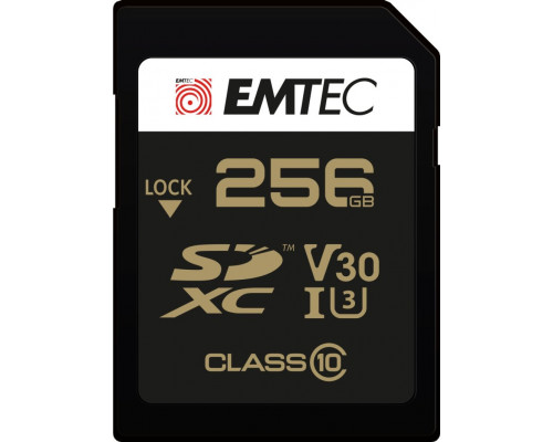 SD  Emtec Emtec SD 256GB UHS-I U3 V30 SpeedIN Pro