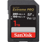 SD  SanDisk Extreme PRO SDXC 1 TB UHS-II/U3 V60 (002154950000)