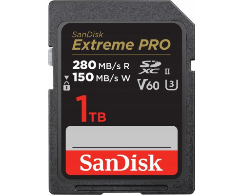 SD  SanDisk Extreme PRO SDXC 1 TB UHS-II/U3 V60 (002154950000)