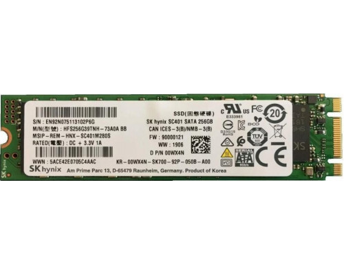 SSD  SSD Dell 256GB, SSD, SATA3, M.2,