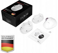 Perixx Perixx PERIMICE-720 W, Bluetooth, ergonomic trackball mouse, wireless, white