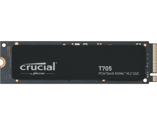SSD 2TB SSD Crucial Crucial T705 - SSD - verschlusselt - 2 TB - intern - M.2 2280 - PCI Express 5.0 (NVMe) - TCG Opal Encryption 2.01