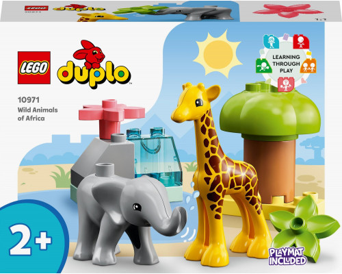 LEGO Duplo Dzikie zwierzęta Afryki 4szt. (10971)