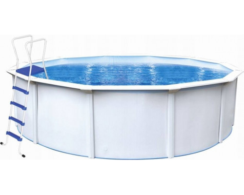 Steinbach Vertriebsgmbh Steinbach steel wall pool set Nuovo de Luxe II, 550cm, H 120cm, swimming pool (height 120cm)