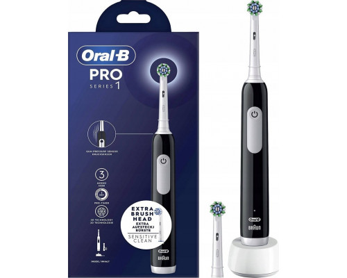 Brush Oral-B Oral-B Pro Series 1 Dorosły Brush do zębów drgająca Black, White