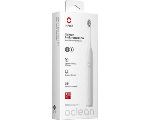 Brush Oclean Oclean Elektrinis dantų šepetėlis Endurance Eco Baltas