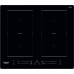 Hotpoint Hotpoint HS 5160C NE Czarny Wbudowany 59 cm Płyta indukcyjna strefowa 4 stref(y)