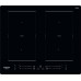 Hotpoint Hotpoint HS 5160C NE Czarny Wbudowany 59 cm Płyta indukcyjna strefowa 4 stref(y)