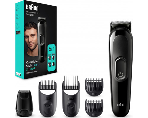 Braun Braun MGK3410 6w1 black