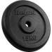 Rebel Čuguna slodžu komplekts 2x15kg, caurums 31mm, klasiskais disks, REBEL ACTIVE