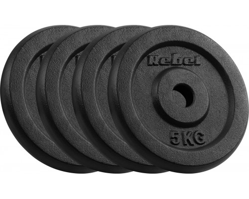 Rebel Set obciążeń cast ironch 4x5kg Active