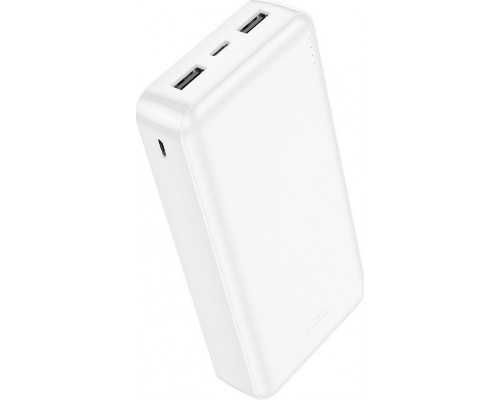 Hoco Arejais-battery Power Bank Hoco J100A 2xUSB-A 20000mAh white