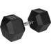 Rebel Hantel cast iron rubberized HEX 37,5 kg REBEL ACTIVE