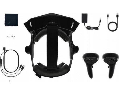 VR Pimax Pimax Crystal Light with controllers, VR glasses (black, PCVR)