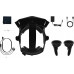 VR Pimax Pimax Crystal Light with controllers, VR glasses (black, PCVR)