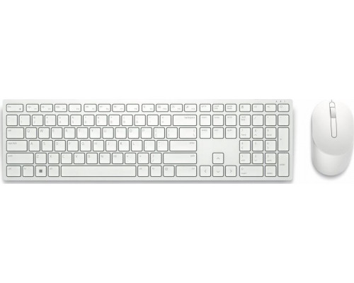 Dell DELL KM5221W klawiatura Dołączona myszka RF Wireless QWERTZ czeski słowacki White