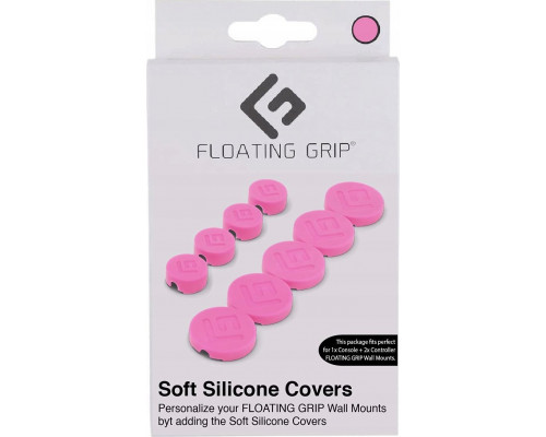 TRITON Floating Grip Wandhalterung Cover Caps pink